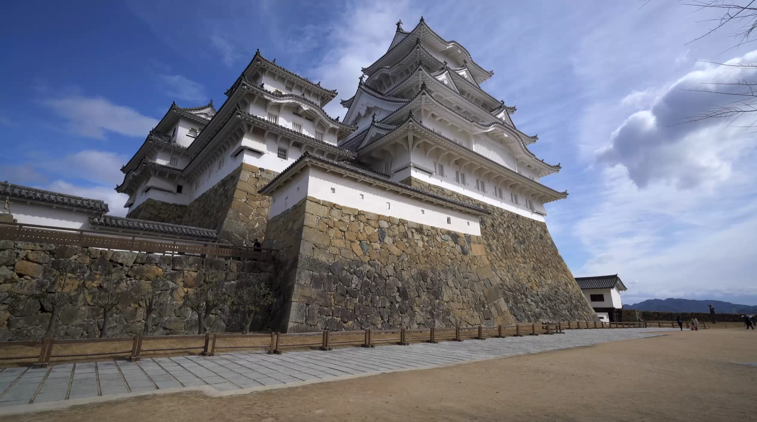 Японский замок Химеджи.