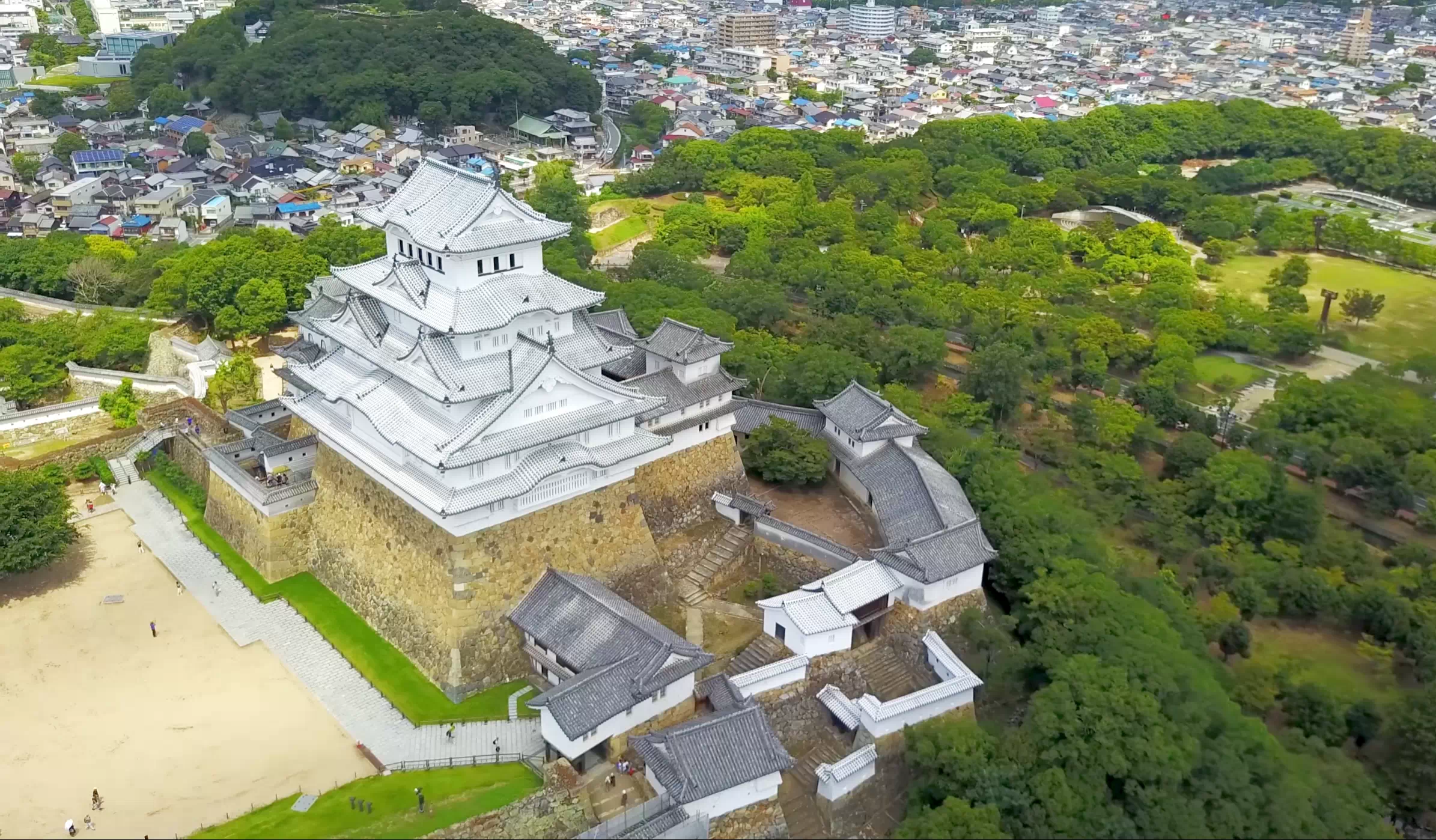 Японский замок Химеджи.